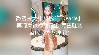 微密圈女神 「脸红 Dearie」再现高铁悸动露出_尾巴肛塞蜜尻反差女神 (2)