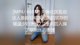 [MP4/ 666M] 海角社区乱伦达人最新投稿我和风韵犹存的骚逼少妇表嫂2卫生间后入操了穿黑丝的表嫂