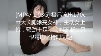 [MP4/ 1.03G] 极品流出170cm大长腿漂亮女神，主动女上位，骚劲十足，浪叫不断，只恨鸡巴坚持时间短