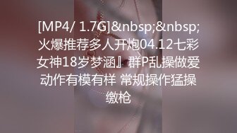 [MP4/ 1.7G]&nbsp;&nbsp;火爆推荐多人开炮04.12七彩女神18岁梦涵』群P乱操做爱动作有模有样 常规操作猛操缴枪