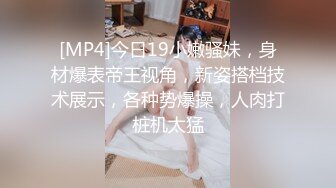 [MP4]今日19小嫩骚妹，身材爆表帝王视角，新姿搭档技术展示，各种势爆操，人肉打桩机太猛