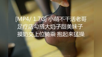 [MP4/ 1.7G] 小萌不干活老哥足疗店勾搭大奶子甜美妹子 摸奶交上位骑乘 抱起来猛操