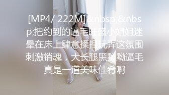 [MP4/ 222M]&nbsp;&nbsp;把约到的逼毛旺盛小姐姐迷晕在床上肆意揉捏玩弄这氛围刺激销魂，大长腿黑黝黝逼毛真是一道美味佳肴啊