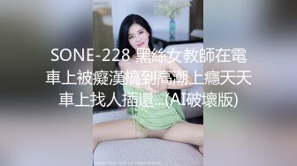 SONE-228 黑絲女教師在電車上被癡漢搞到高潮上癮天天車上找人插還...(AI破壞版)