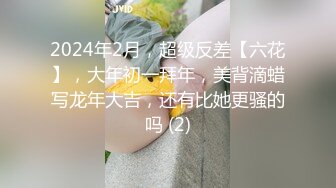 2024年2月，超级反差【六花】，大年初一拜年，美背滴蜡写龙年大吉，还有比她更骚的吗 (2)